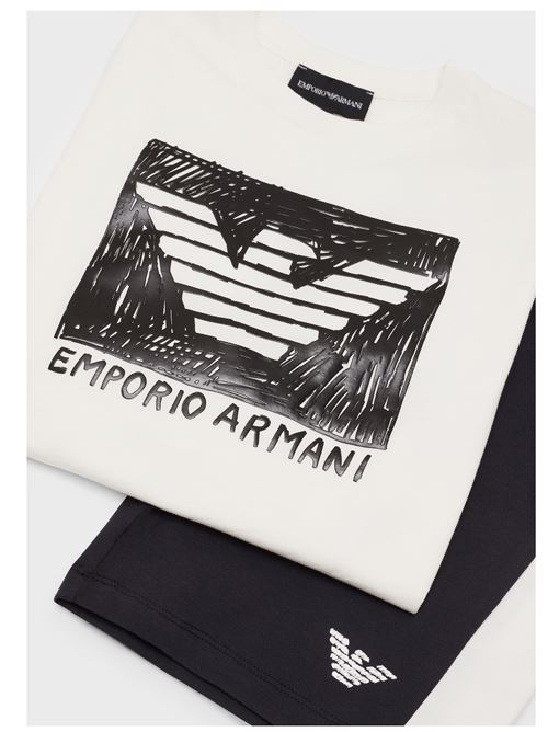 Completo, bambino, a due pezzi. EMPORIO ARMANI | 3R4VJB 3J52ZF1C1